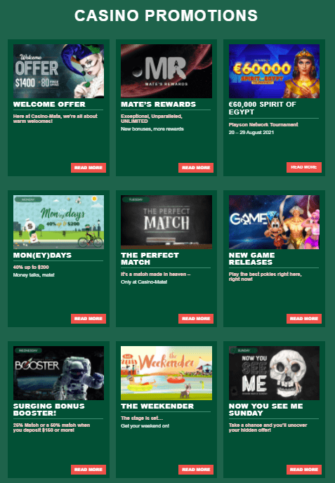 Casino Mate Mobile – Sign Up On Android/iOS Today! 1 image 8 Casino Mate Mobile – Sign Up On Android/iOS Today!